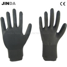 Nitrile Revestido 13 Gauge Polyester Shell Labour Safety Safety Work Gloves (NS003)